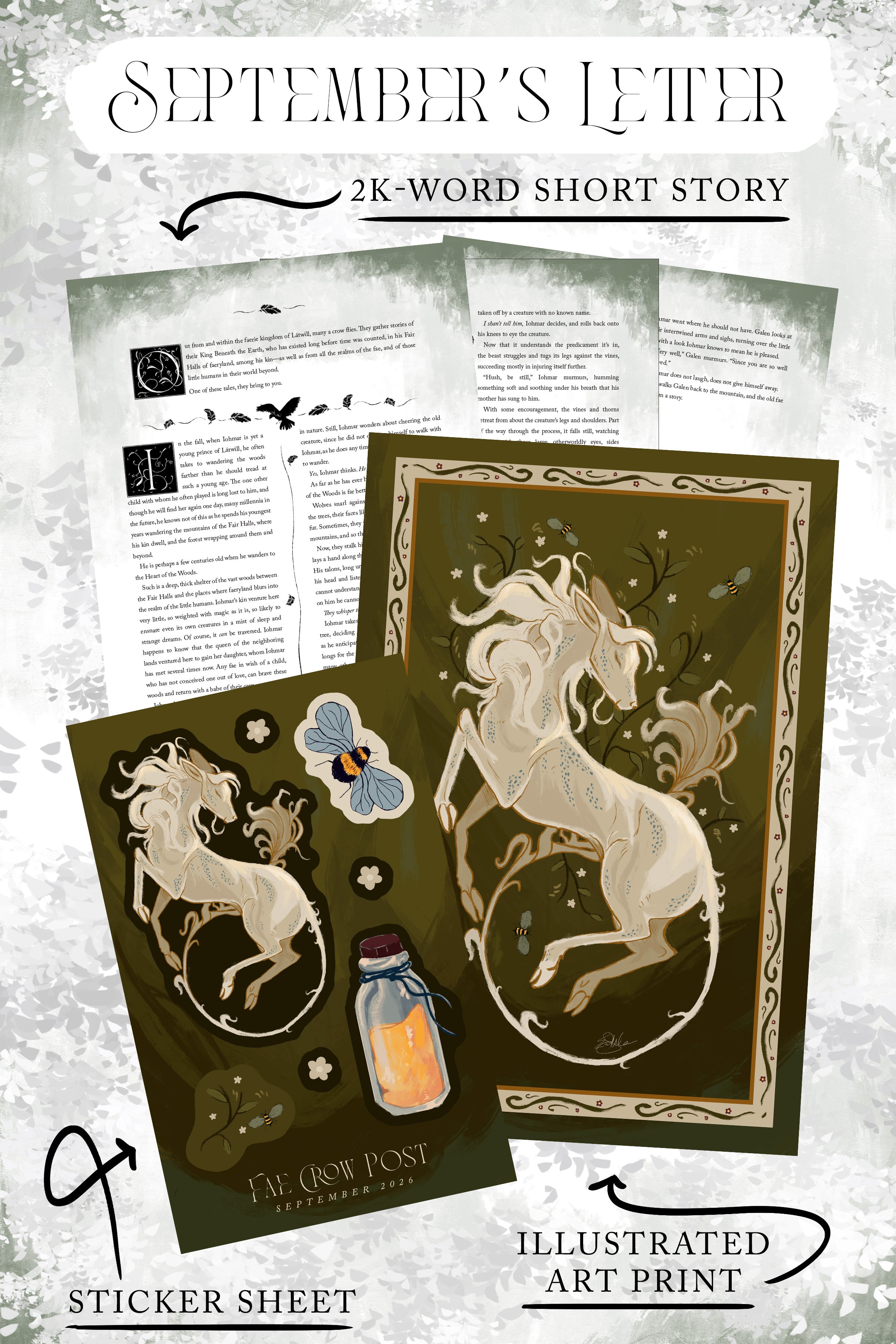 Fae Crow Post - Mail Club